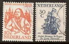 693-694 de Ruyter stamps 1957 used