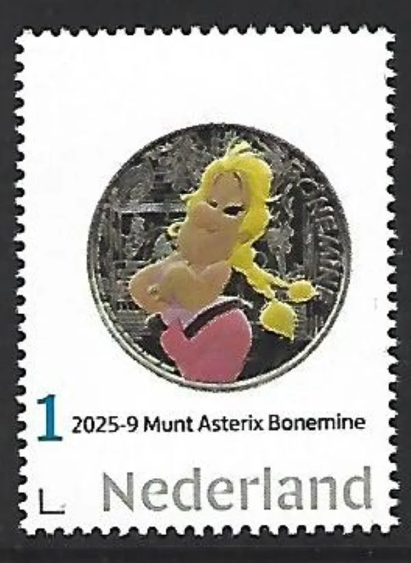Netherlands 2025-9 Coin Asterix: Bonemine uncirculated/MNH