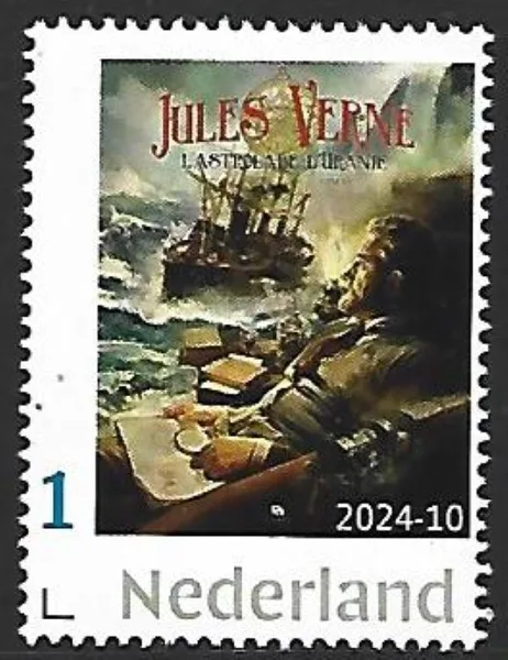 Nederland 2024-10 Jules Verne L'Astrolabe de Uranie postfris/mnh