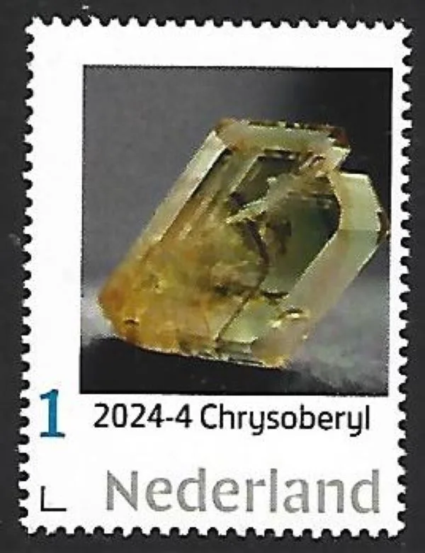 Niederlande 2024-4 Mineral: Chrysoberyl postfrisch/mnh