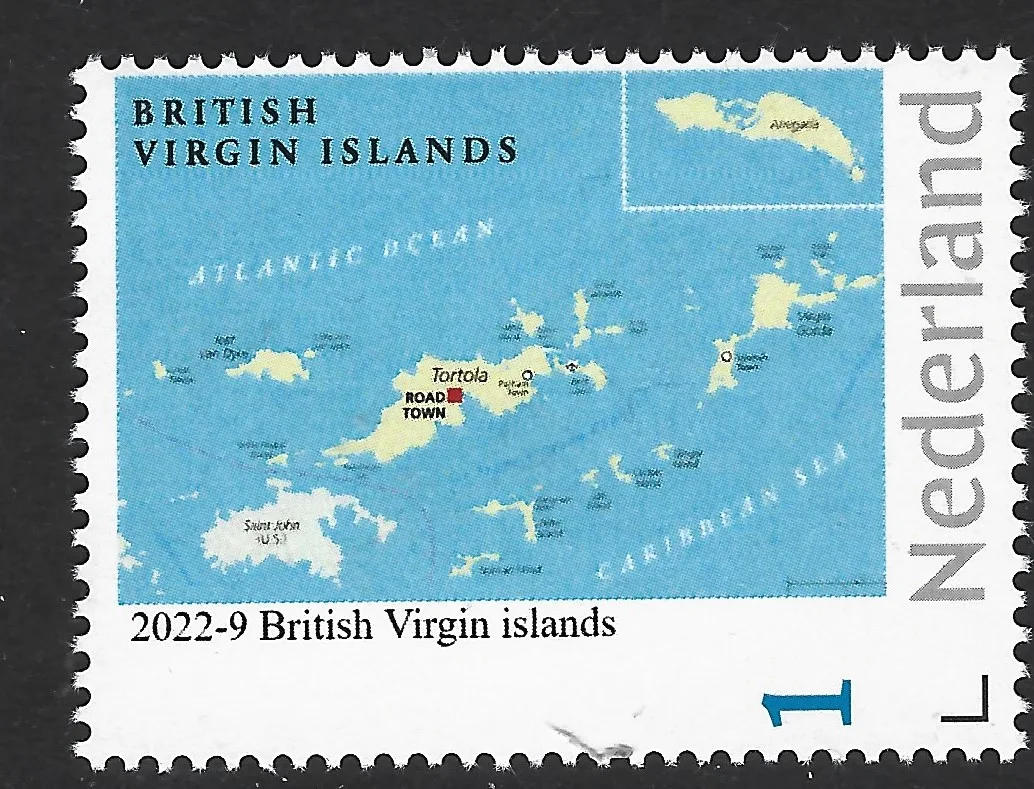 Pays-Bas 2022-9 Îles Îles Vierges britanniques neuf/mnh