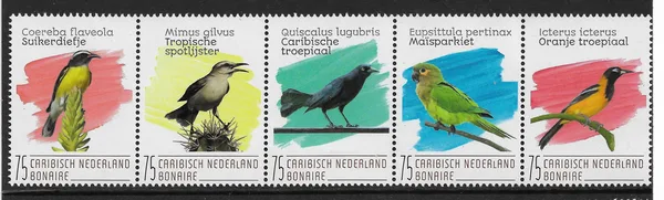 Caribbean Netherlands Bonaire 2020 Birds MNH