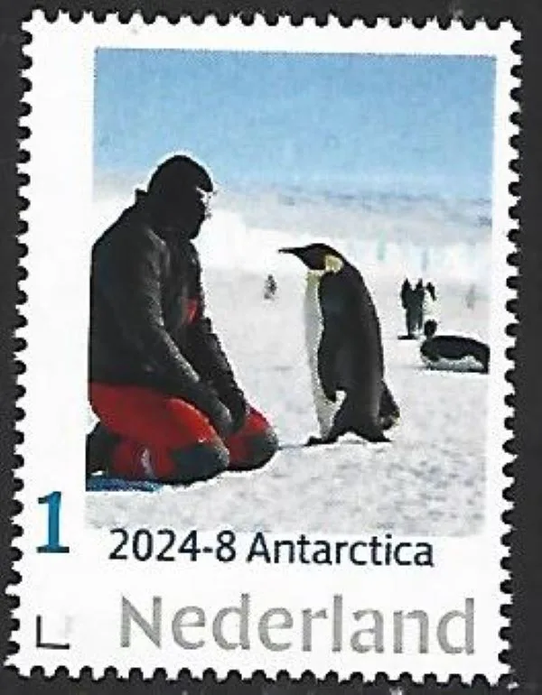 Nederland 2024-8 Antarctica: explorerers pinguins postfris/mnh