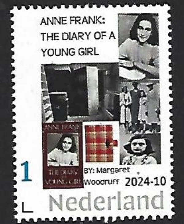Niederlande 2024-10 Anne Frank WWII 1929-1945 Tagebuch junges Mädchen postfrisch/mnh