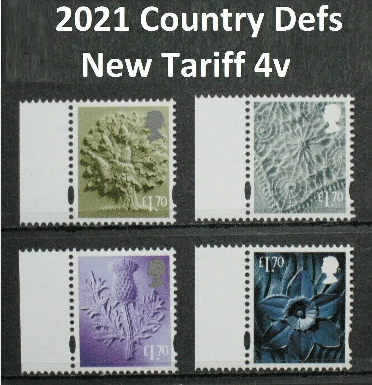 Gr. Britain 2020 Affr. Régionaux 1.70 neuf/mnh