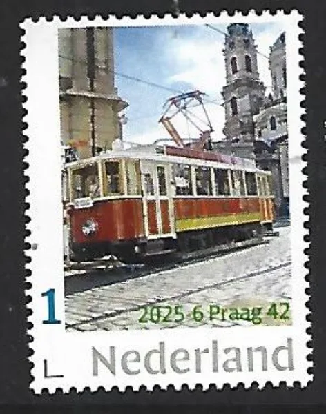 Nederland 2025-6 Tram: Praag 43 Prague postfris/mnh