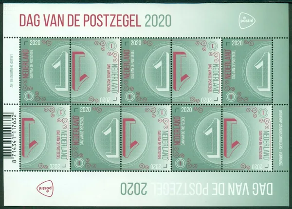 Netherlands 2020 Stamp Day V3882-3883 sheetlet MNH