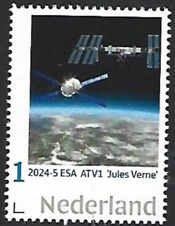 Pays-Bas 2024-5 Spaceflight : ESA ATV1 Jules Verne neuf/mnh