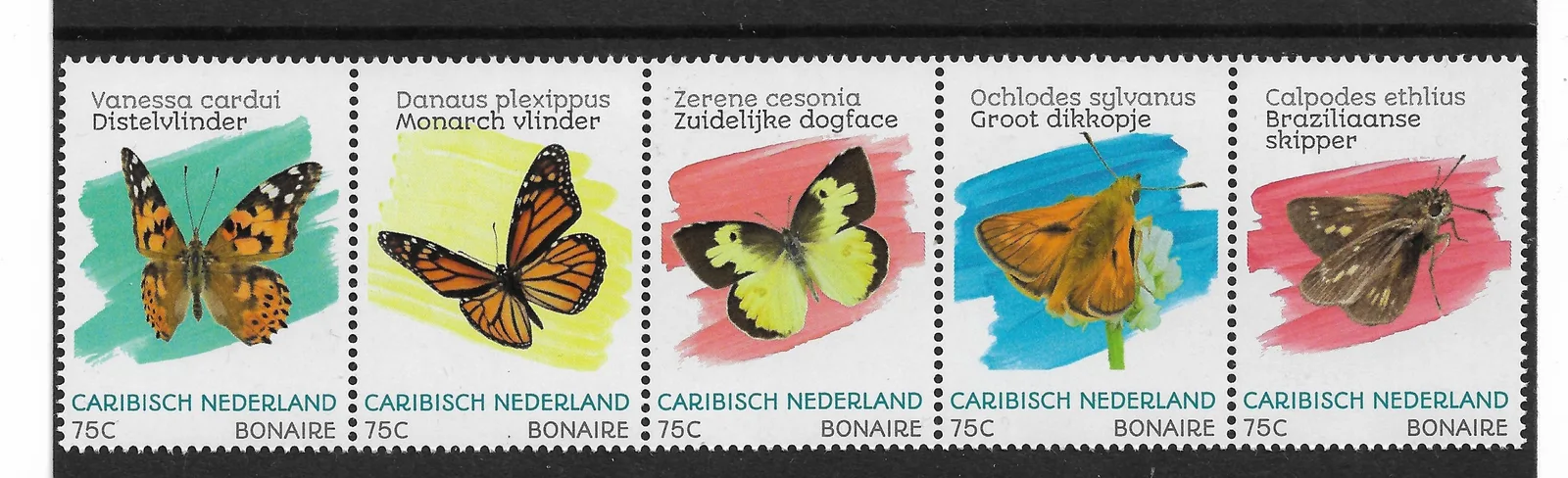 Caribisch Nederland Bonaire 2020 Vlinders-butterflief postfris