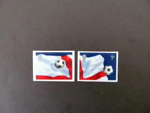 Gr.Britain 2002 WK voetbal -Football 2w zelfklevend postfris.mnh
