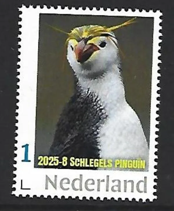 Netherlands 2025-8 Penguin: Schlegel's penguin MNH