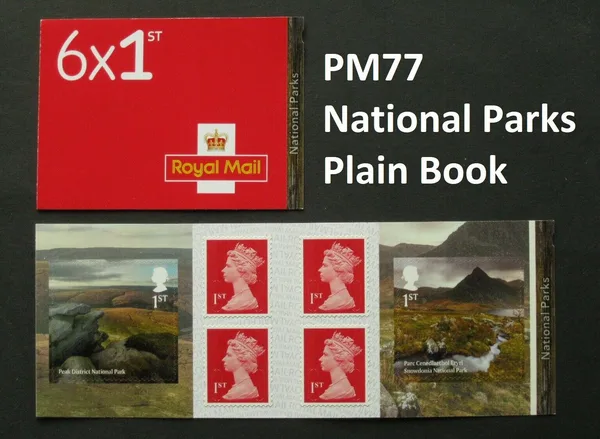 Gr. Britain 2021 National parks boekje-booklet postfris/mnh