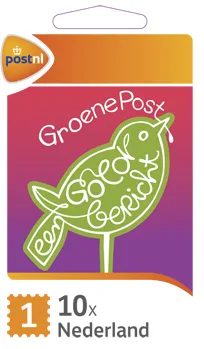 Nederland V2856-2865 Groene post 2011 velletje/sheetlet postfris/mnh