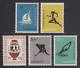 Nederland 676-680 Olympische spelen Melbourne/Olympics 1956 postfris