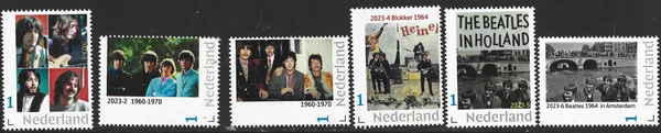 Nederland 2023 The Beatles Complete yearset postfris/mnh