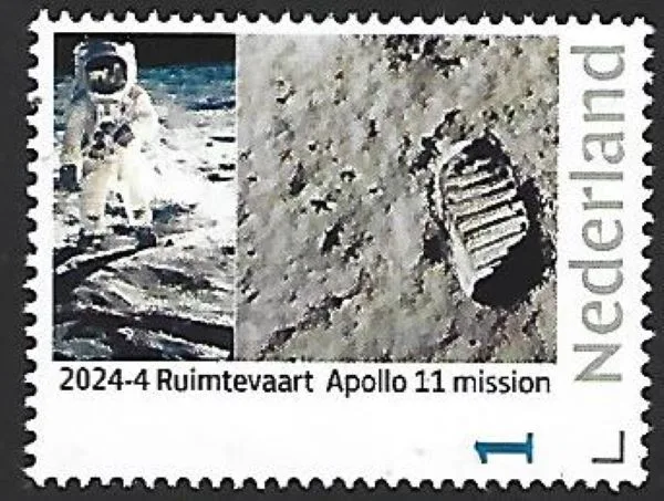 Netherlands 2024-4 Space Travel: Apollo 11 mission MNH