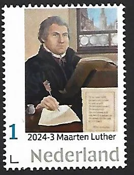 Pays-Bas 2024-3 Martin Luther neuf/nnh
