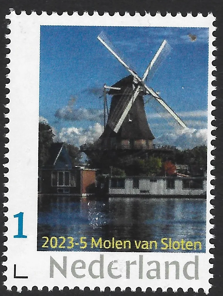 Niederlande 2023-5 Mühle - Windmill: Molen van Sloten Amsterdam postfrisch/mnh