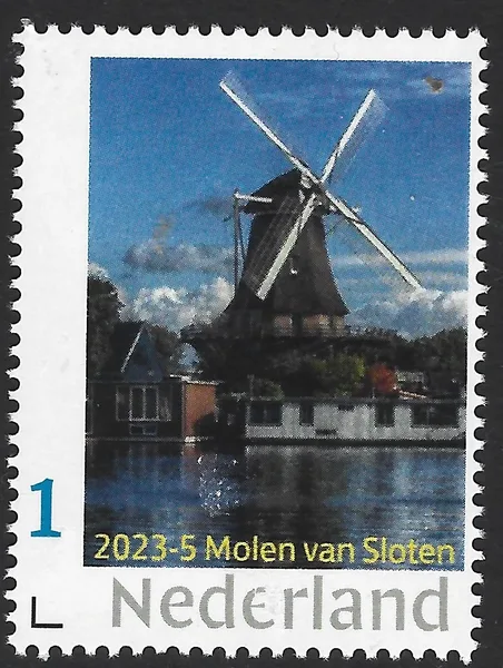 Netherlands 2023-5 Windmill: Molen van Sloten Amsterdam MNH