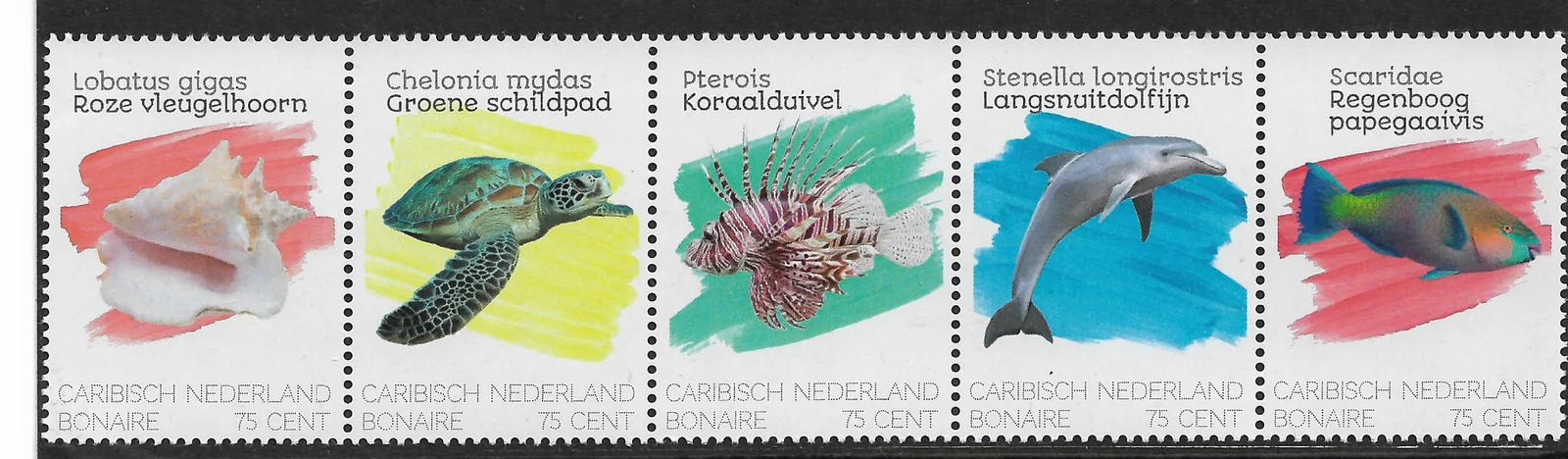 Caribisch Nederland Bonaire 2020 Zeeleven - sealife postfris