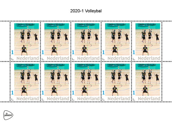 Volleyball 2020-1 sheet MNH