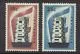 Nederland 681-682 Europa zegels 'Europa in de steigers' 1956 postfris