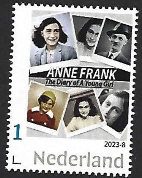 Netherlands 2024-8 Anne Frank WWII 1929-1945 MNH