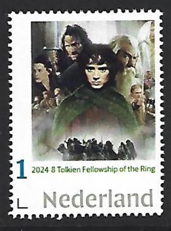 Netherlands 2024-8 JRR Tolkien: Fellowship of the ring MNH
