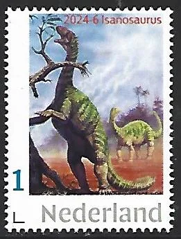 Nederland 2024-6 Prehistorie Prehistoric: Isanosaurus postfris/mnh