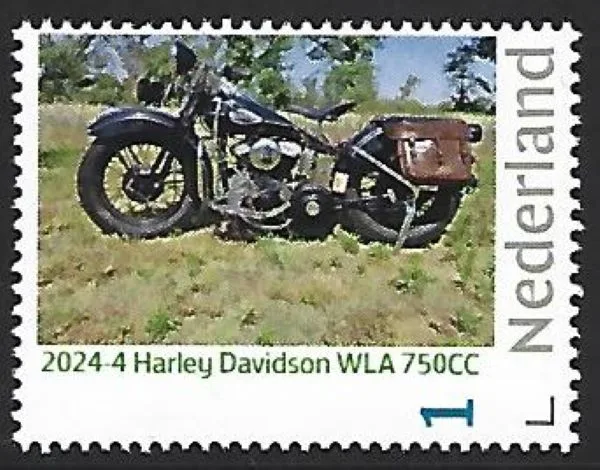 Niederlande 2024-4 Motorrad: Harley Davidson WLA 750 postfrisch/mnh
