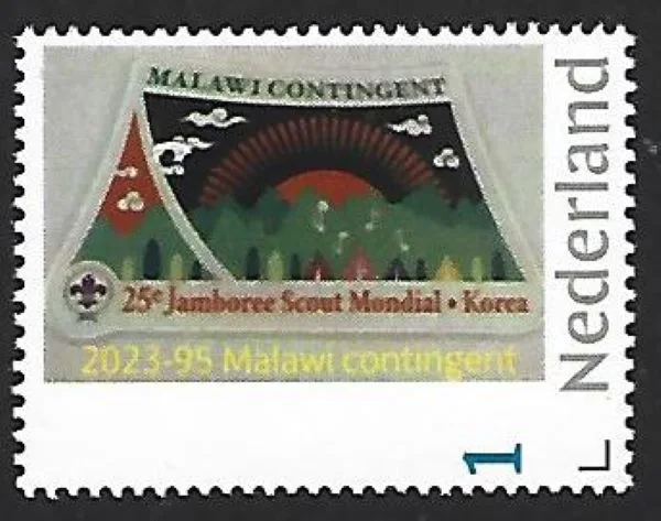 Nederland 2023-95 Scouting Jamboree SeaManGeum Malawi postfris/mnh