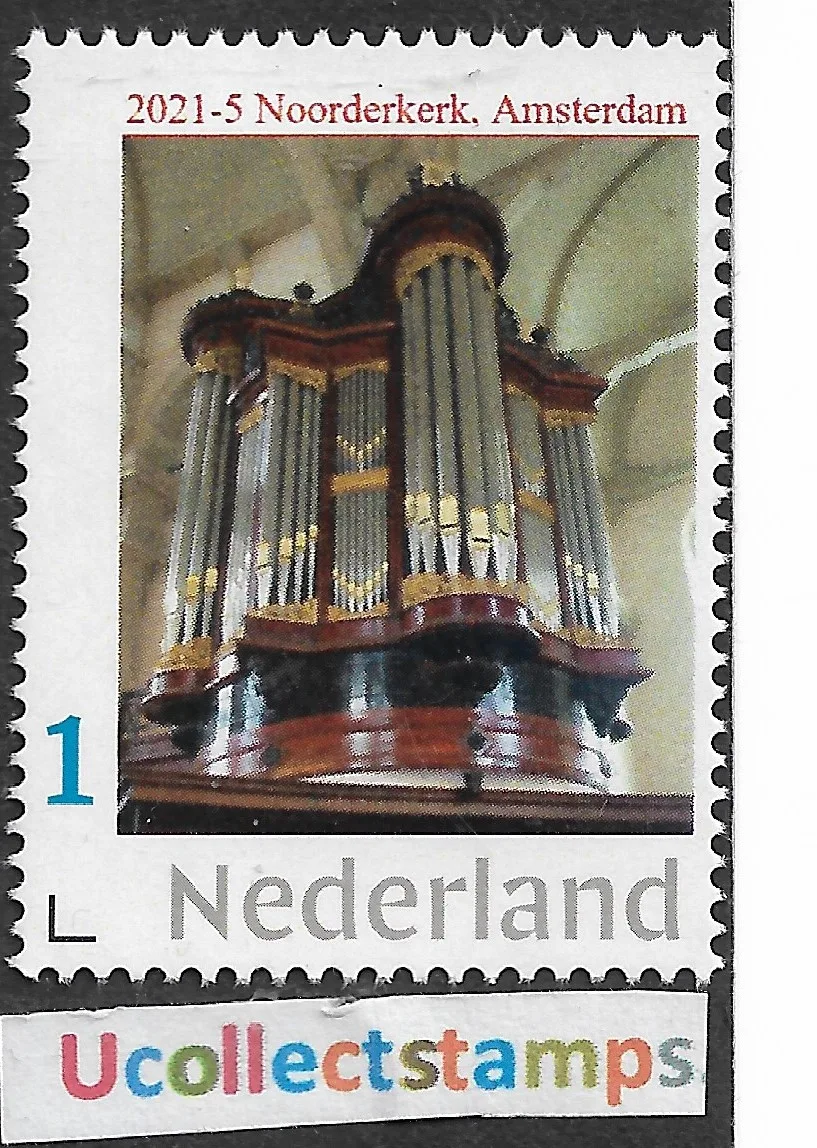 Niederlande 2021-5 Orgel: Noorderkerk Amsterdam postfrisch/mnh