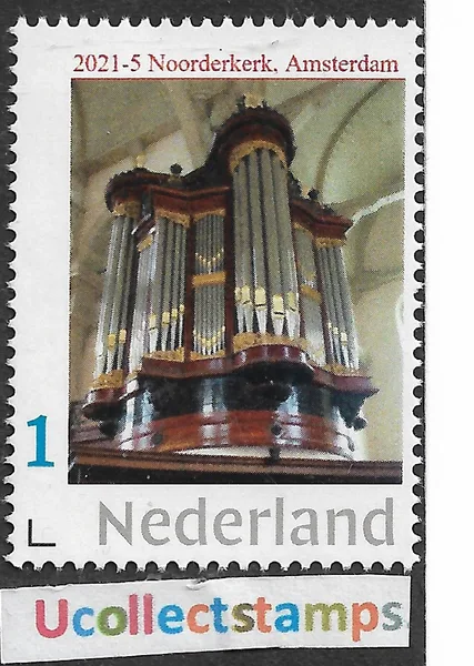 Nederland 2021-5 Orgel organ: Noorderkerk Amsterdam postfris/mnh