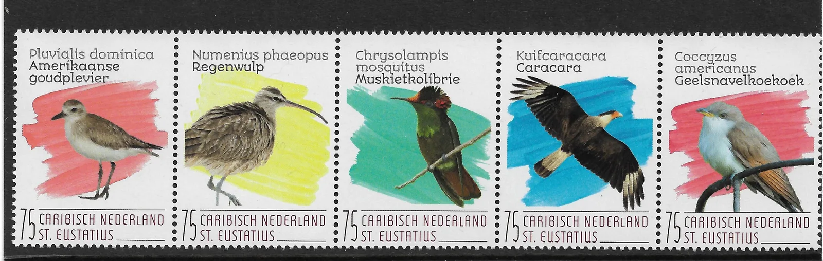 Caribisch Nederland St Eustatius 2020 Vogels -birds vel-sheetlet postfris