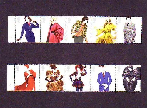 Großbritannien 2012 Great British Fashion – Modefrisch/postfrisch