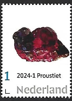 Netherlands 2024-1 Minerals Proustite MNH