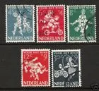 715-719 Kinderzegels 1958 gestempeld