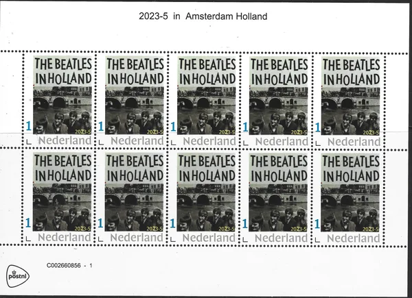 Nederland 2023-5 The Beatles in Amsterdam postfris/mnh