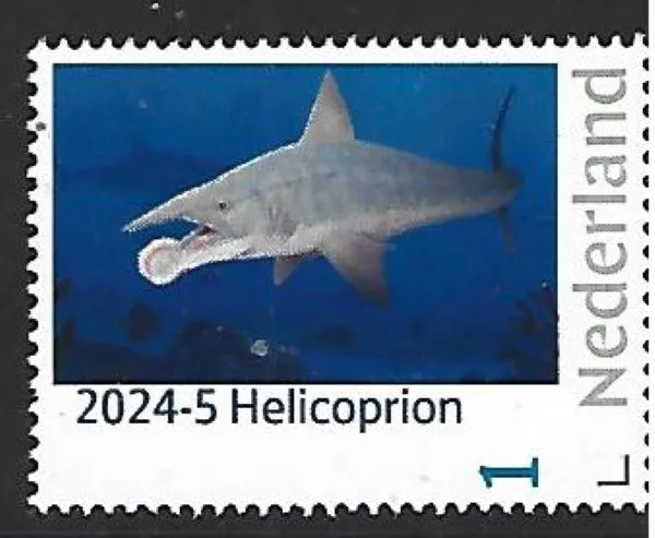 Nederland 2024-5 Prehistorie Prehistoric: Helicoprion postfris/mnh
