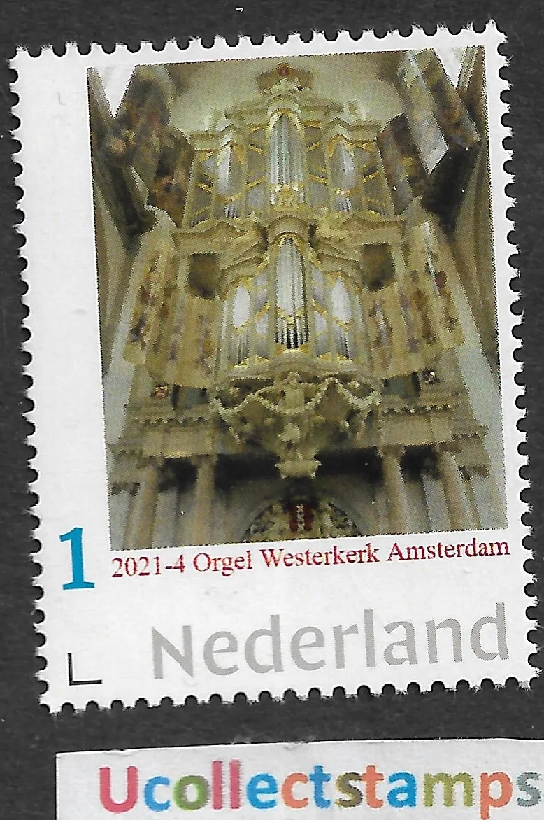 Pays-Bas 2021-4 Orgue Westerkerk Amsterdam neuf/mnc
