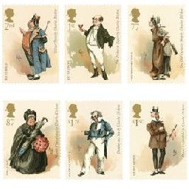 Great Britain 2012 Charles Dickens MNH