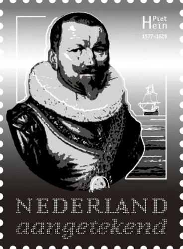 Nederland 2878 Piet Hein zilveren zegel 2011 postfris/mnh