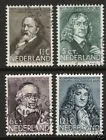 296-299 Zomerzegels 1937 gestempeld