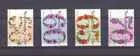 1262-1265 Summer Stamps Floriade - Flowers 1982 used