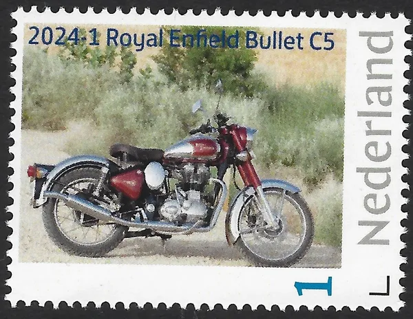 Netherlands 2024-2 Motorcycle: Royal Enfield Bullet C5 MNH
