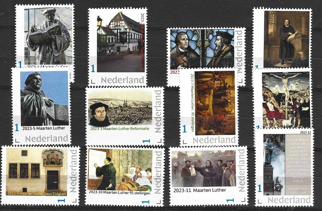 Niederlande 2023 Maarten Luther Jahrgangssatz postfrisch/ungebraucht