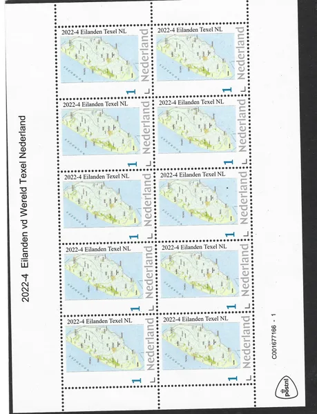 Netherlands 2022-4 Islands Texel sheetlet MNH