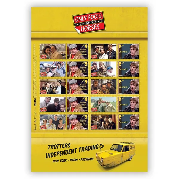 Gr. Britain 2021 only fools and horses smilervel postfris/mnh