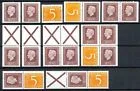 alle combinaties uit postzegelboekje 17