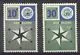 Nederland 700-701 Europa zegels 1957 postfris